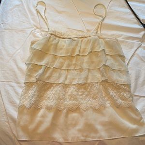 American eagle beige tank top!